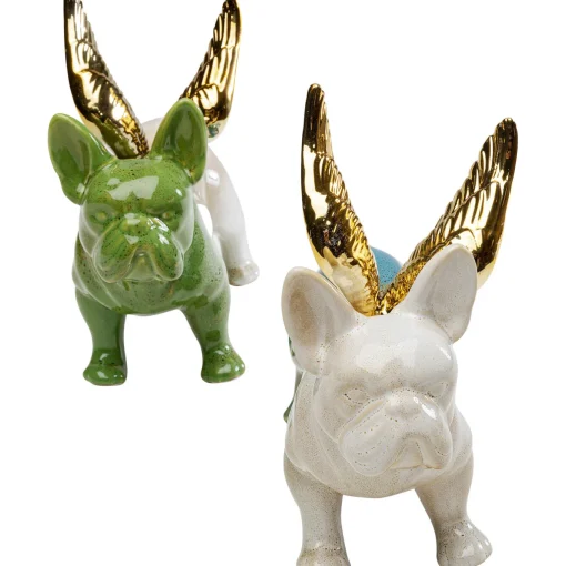 KARE Design Figurines Décoratives|Figurine Décorative Angel Wings Dog Assorti