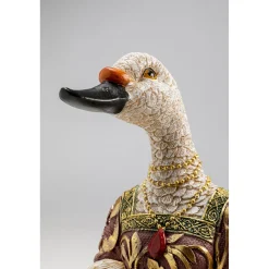 KARE Design Figurines Décoratives|Figurine Décorative Bird Lady Duck Blanc 31Cm