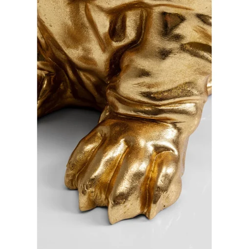 KARE Design Figurines Décoratives|Figurine Décorative Coiffed Dog Dore 52Cm