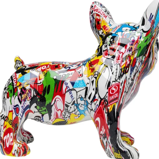 KARE Design Figurines Décoratives|Figurine Décorative Comic Dog Glasses 25Cm