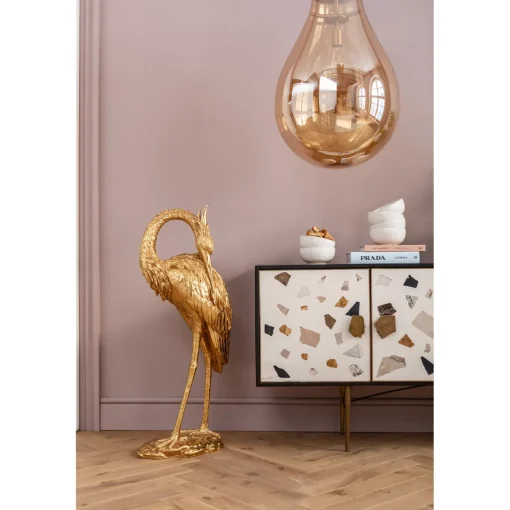 KARE Design Figurines Décoratives|Figurine Décorative Crane Dore