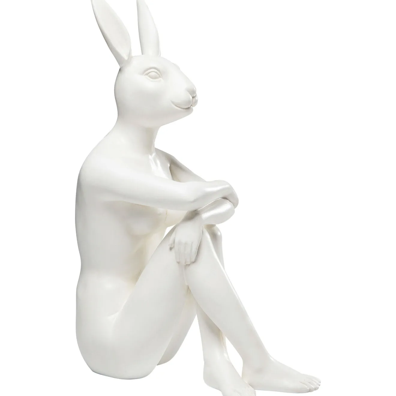 KARE Design Figurines Décoratives|Figurine Décorative Gangster Rabbit Blanc