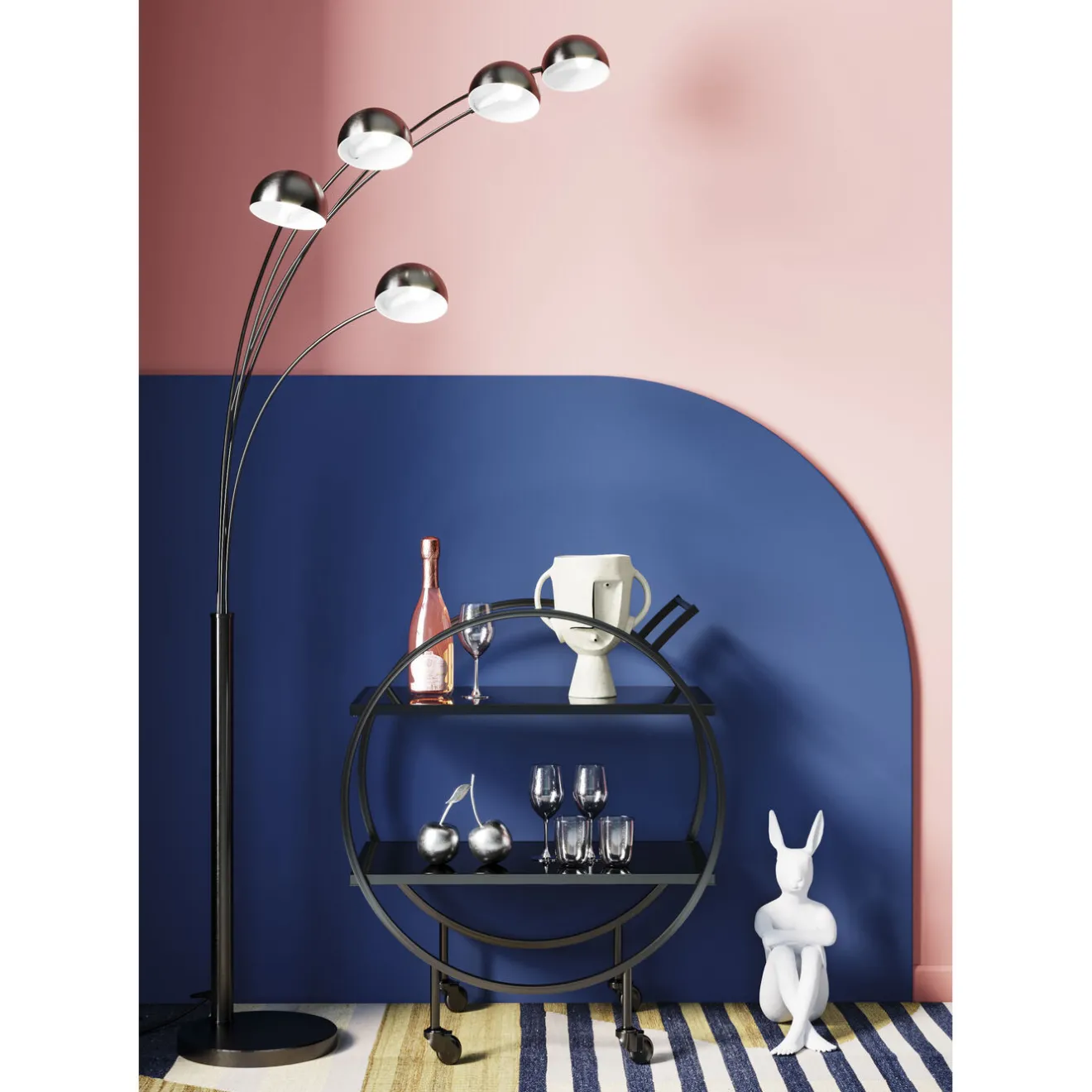 KARE Design Figurines Décoratives|Figurine Décorative Gangster Rabbit Blanc