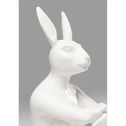 KARE Design Figurines Décoratives|Figurine Décorative Gangster Rabbit Blanc