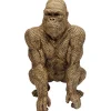 KARE Design Figurines Décoratives|Figurine Décorative Gorilla Dore 80Cm