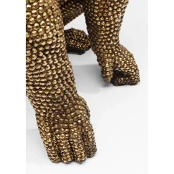 KARE Design Figurines Décoratives|Figurine Décorative Gorilla Dore 80Cm