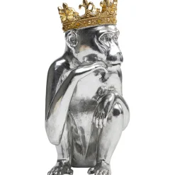 KARE Design Figurines Décoratives|Figurine Décorative King Lui Argente 35Cm
