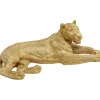 KARE Design Figurines Décoratives|Figurine Décorative Lion Dore 113Cm