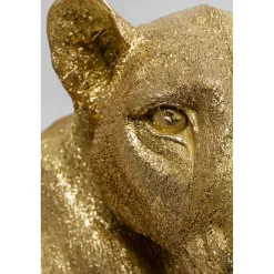 KARE Design Figurines Décoratives|Figurine Décorative Lion Dore 113Cm