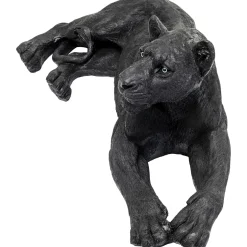 KARE Design Figurines Décoratives|Figurine Décorative Lion Noir 113Cm
