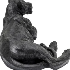 KARE Design Figurines Décoratives|Figurine Décorative Lion Noir 113Cm