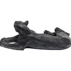 KARE Design Figurines Décoratives|Figurine Décorative Lion Noir 113Cm