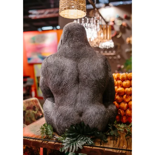 KARE Design Figurines Décoratives|Figurine Décorative Monkey Gorilla Side Noir76Cm