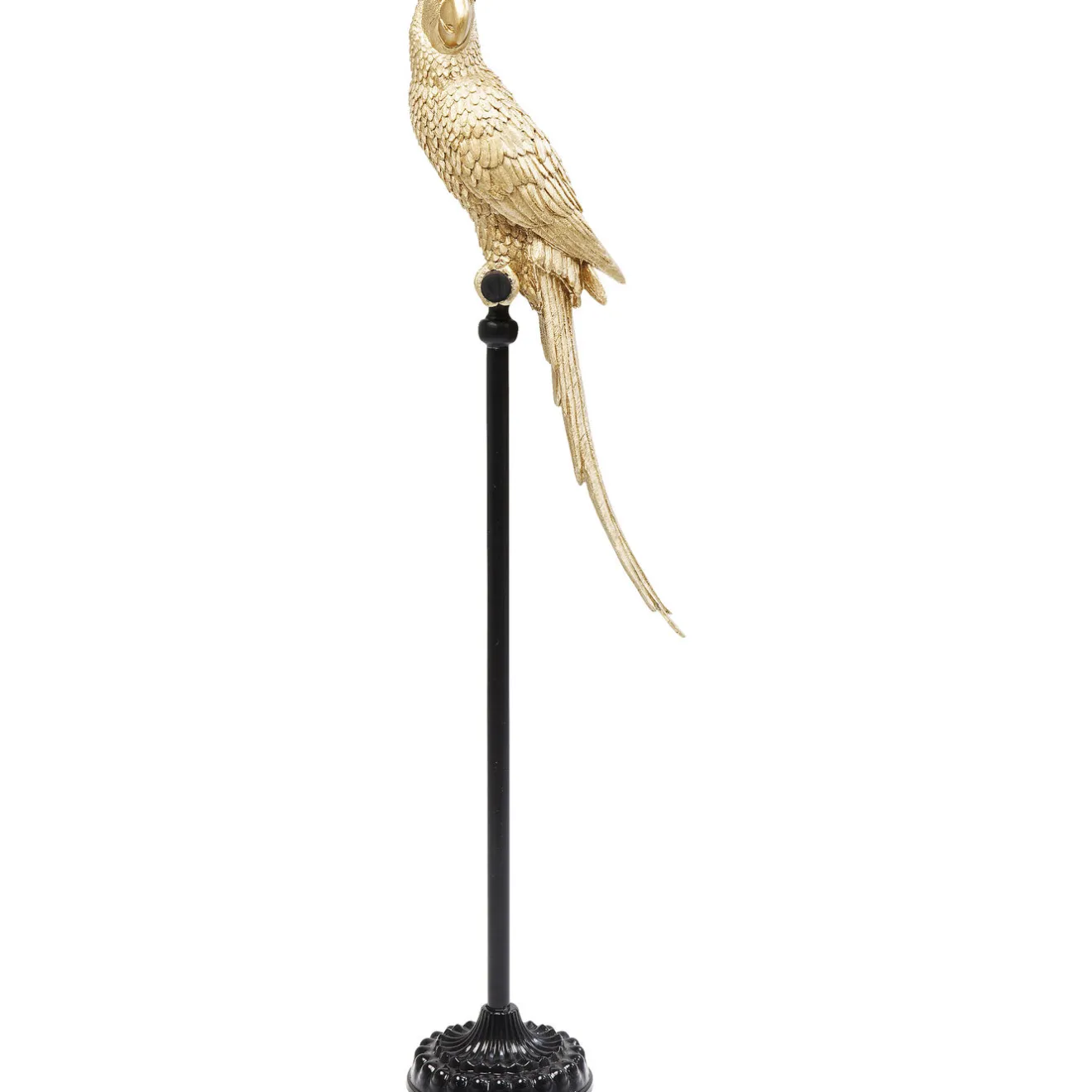 KARE Design Figurines Décoratives|Figurine Décorative Parrot Dore 116Cm