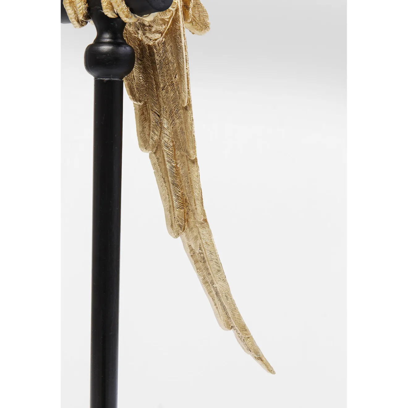 KARE Design Figurines Décoratives|Figurine Décorative Parrot Dore 116Cm