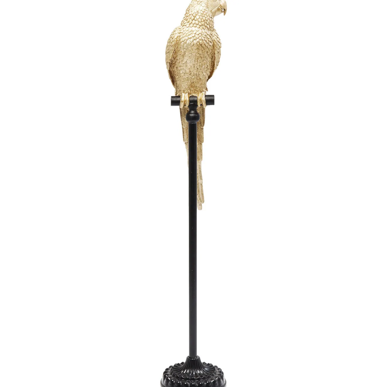 KARE Design Figurines Décoratives|Figurine Décorative Parrot Dore 116Cm