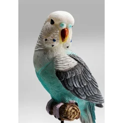 KARE Design Figurines Décoratives|Figurine Décorative Parrot Turquoise 36Cm