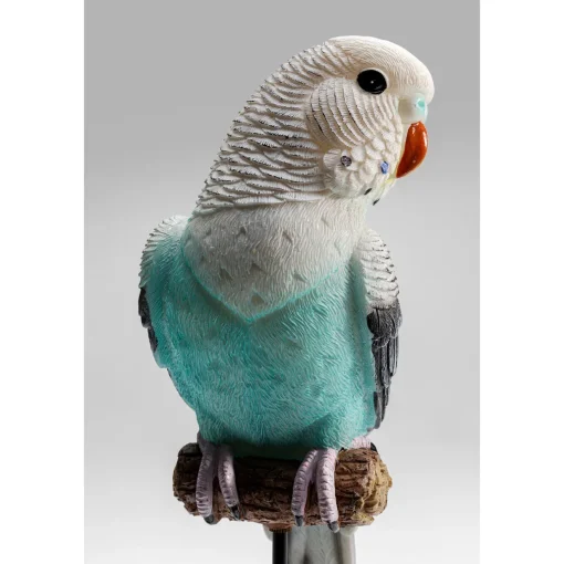 KARE Design Figurines Décoratives|Figurine Décorative Parrot Turquoise 36Cm