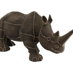 KARE Design Figurines Décoratives|Figurine Décorative Rhino Rivets Pearls 25Cm