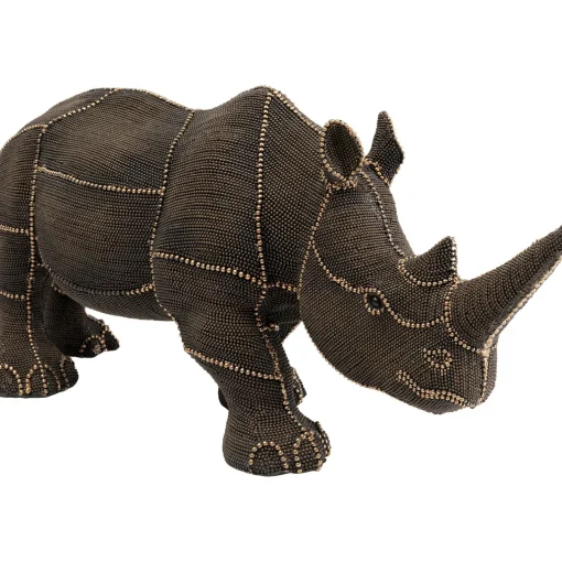 KARE Design Figurines Décoratives|Figurine Décorative Rhino Rivets Pearls 25Cm