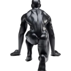 KARE Design Figurines Décoratives|Figurine Décorative Runner Noir 25Cm