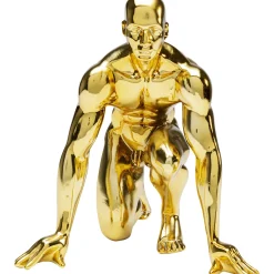 KARE Design Figurines Décoratives|Figurine Décorative Runner Dore 25Cm