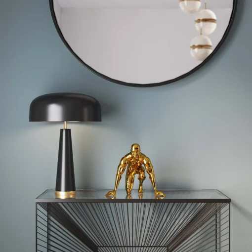 KARE Design Figurines Décoratives|Figurine Décorative Runner Dore 25Cm
