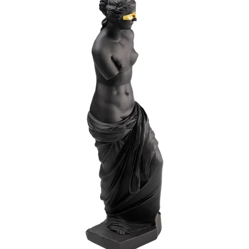 KARE Design Figurines Décoratives|Figurine Décorative Sculpture Noir 48Cm