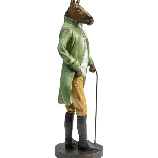 KARE Design Figurines Décoratives|Figurine Décorative Sir Horse Standing 44Cm