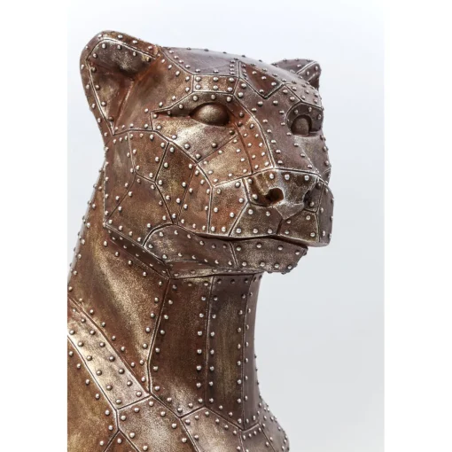 KARE Design Figurines Décoratives|Figurine Décorative Sitting Cat Rivet Cuivree