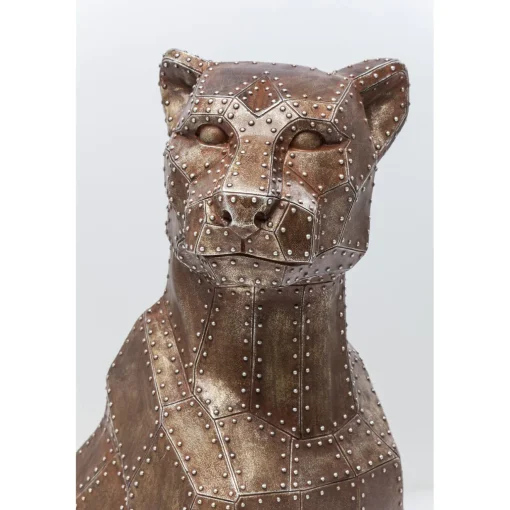 KARE Design Figurines Décoratives|Figurine Décorative Sitting Cat Rivet Cuivree