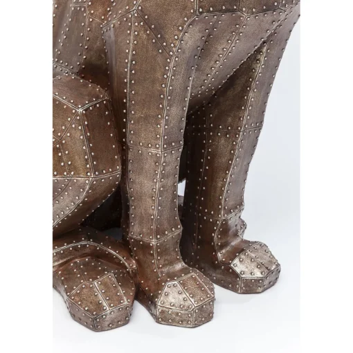 KARE Design Figurines Décoratives|Figurine Décorative Sitting Cat Rivet Cuivree