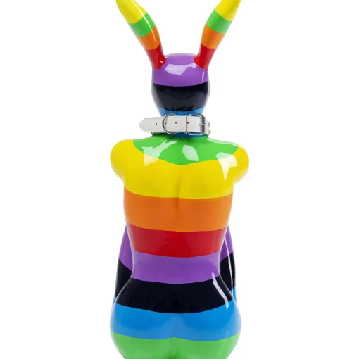 KARE Design Figurines Décoratives|Figurine Décorative Sitting Rabbit Rainbow 80