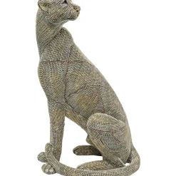 KARE Design Figurines Décoratives|Figurine Décorative Sitting Leopard Pearls 42