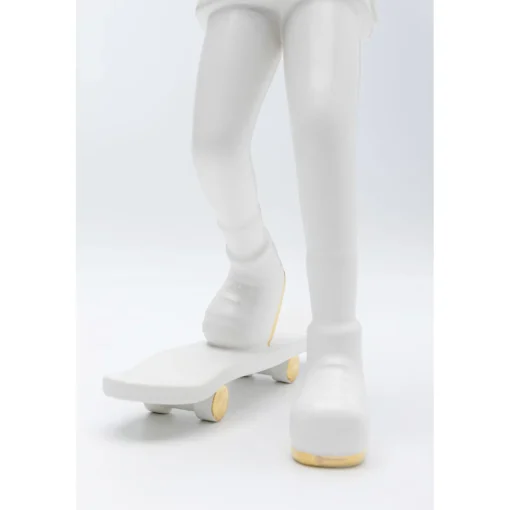 KARE Design Figurines Décoratives|Figurine Décorative Skating Astronaut Blanc