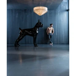 KARE Design Figurines Décoratives|Figurine Décorative Toto Xl Noir 180Cm