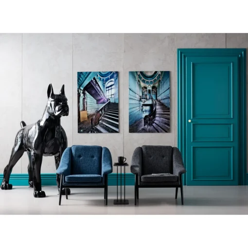KARE Design Figurines Décoratives|Figurine Décorative Toto Xl Noir 180Cm