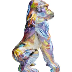 KARE Design Figurines Décoratives|Figurine Décorative Watching Gorilla Colorful 45Cm