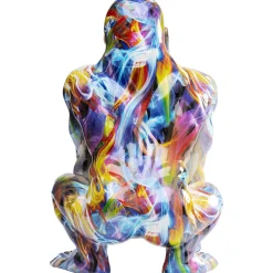 KARE Design Figurines Décoratives|Figurine Décorative Watching Gorilla Colorful 45Cm