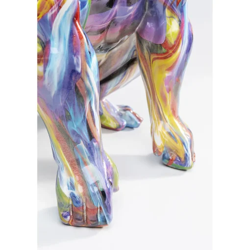 KARE Design Figurines Décoratives|Figurine Décorative Watching Gorilla Colorful 45Cm