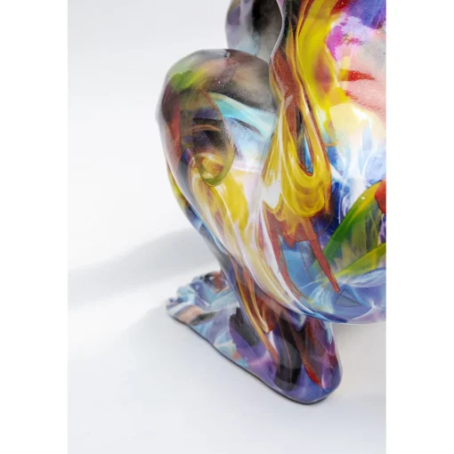 KARE Design Figurines Décoratives|Figurine Décorative Watching Gorilla Colorful 45Cm