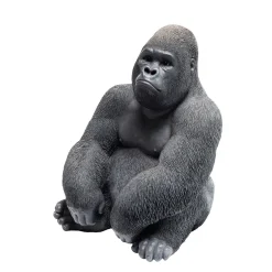 KARE Design Figurines Décoratives|Figurine Décorativemonkey Gorilla Side Medium Noir