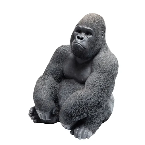KARE Design Figurines Décoratives|Figurine Décorativemonkey Gorilla Side Medium Noir