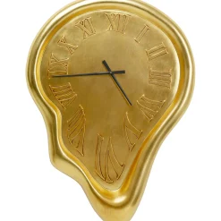 KARE Design Horloges Murales|Horloge Murale Big Drop Dore 92X127Cm
