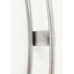 KARE Design Horloges Murales|Horloge Murale Clip Argente O60Cm