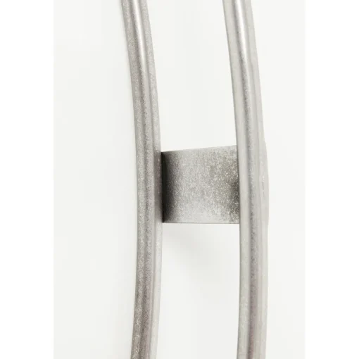 KARE Design Horloges Murales|Horloge Murale Clip Argente O60Cm