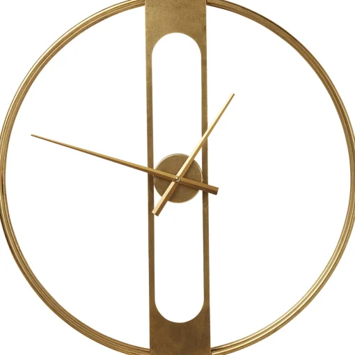 KARE Design Horloges Murales|Horloge Murale Clip Gold O60Cm