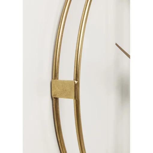 KARE Design Horloges Murales|Horloge Murale Clip Gold O60Cm