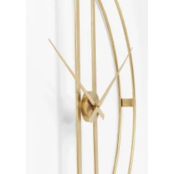 KARE Design Horloges Murales|Horloge Murale Clip Gold O107Cm