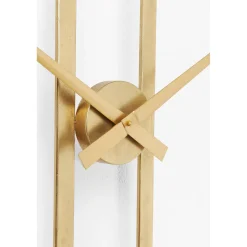 KARE Design Horloges Murales|Horloge Murale Clip Gold O107Cm
